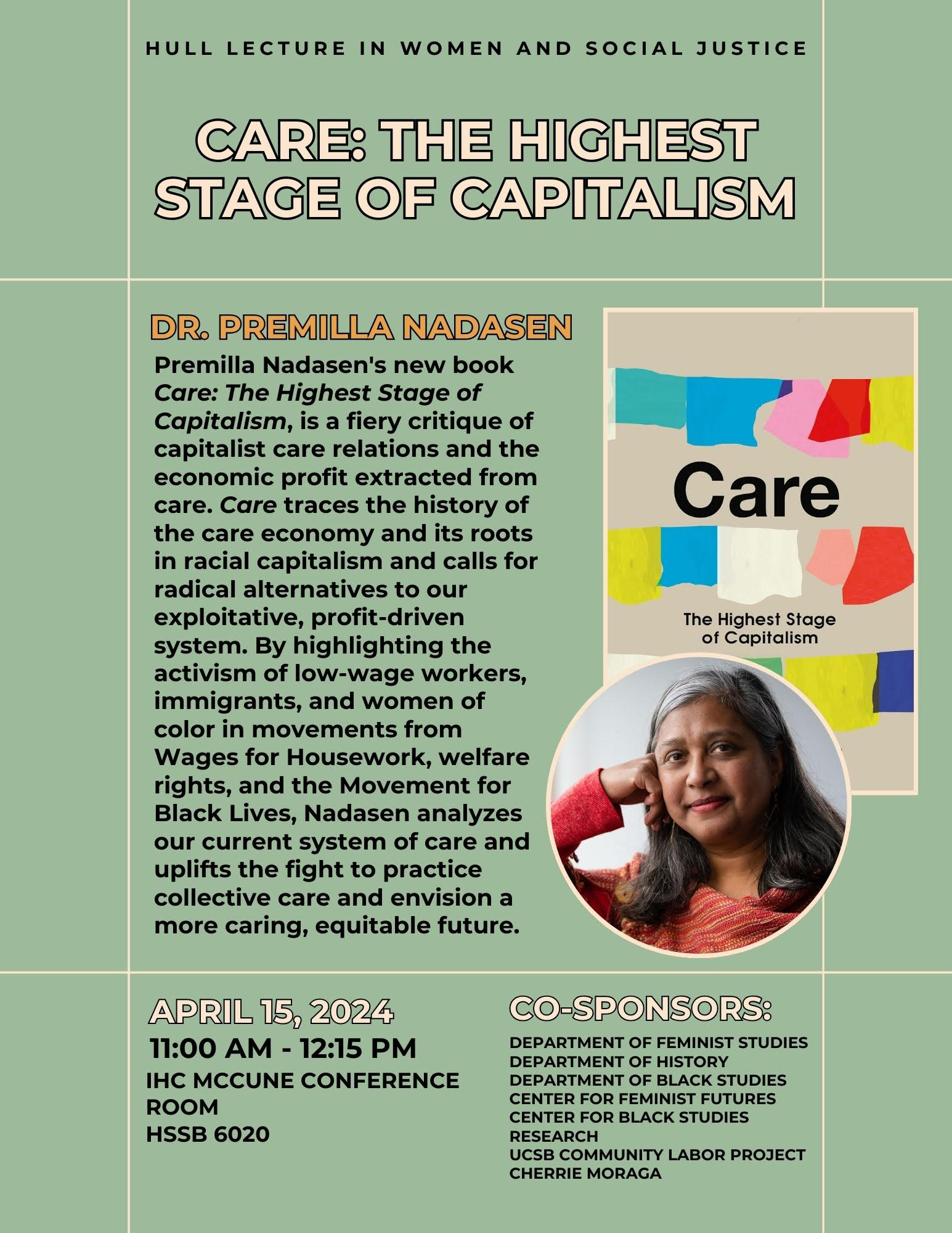 Dr. Premilla Nadasen | Hull Lecture in Women and Social Justice
