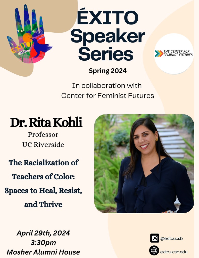 ÉXITO Speaker Series: Dr. Rita Kohli