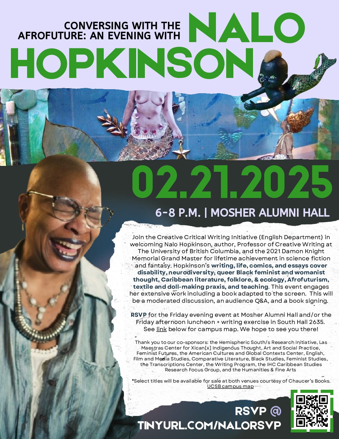 Conversing with the AfroFuture: An Evening with Nalo Hopkinson